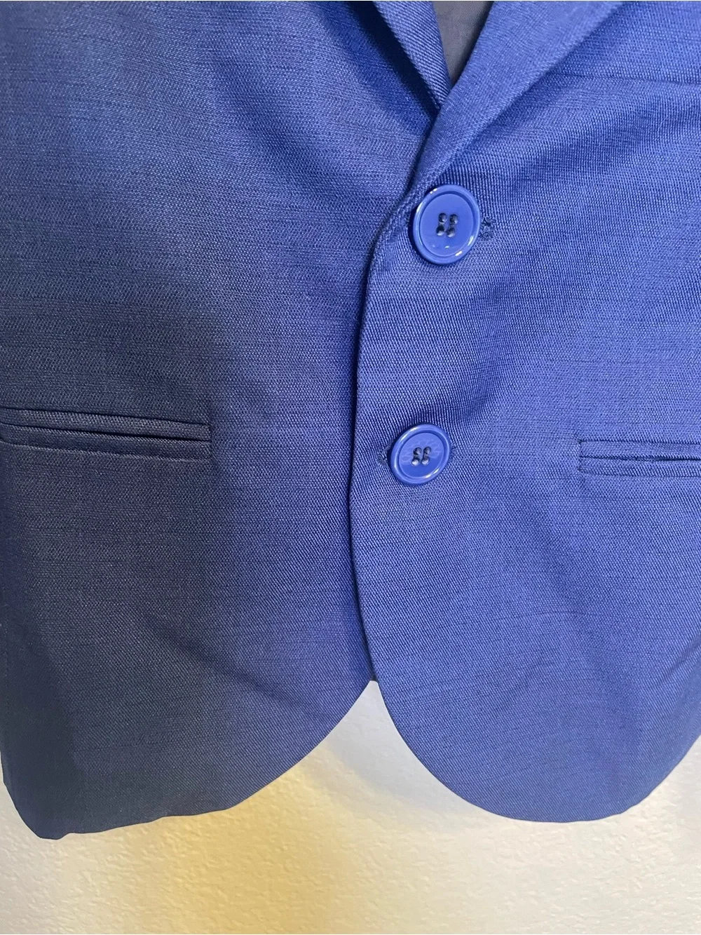 Classic toddler suit Blazer Jacket in Royal Blue wedding guest formal party